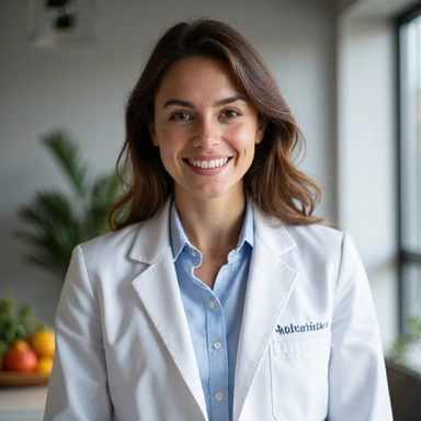 Professional portrait of a nutritionist